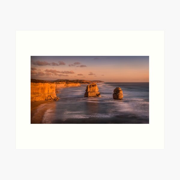 Item preview, The Apostles and Gibson Steps at Sunset designed and sold by Miommi.