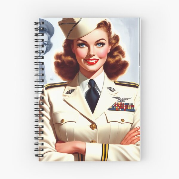 Item preview, Vintage Military Pin-up designed and sold by PulpVintage.