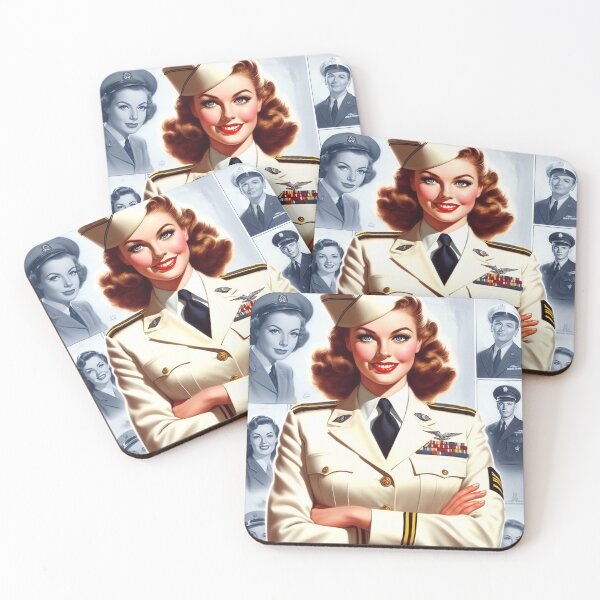 Item preview, Vintage Military Pin-up designed and sold by PulpVintage.