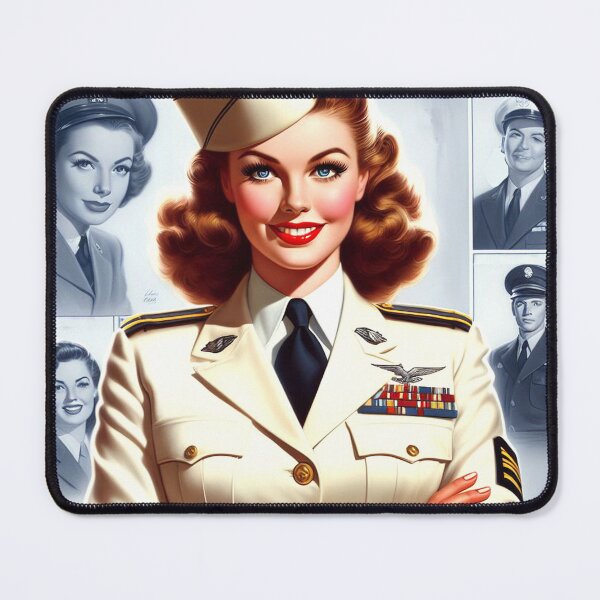 Item preview, Vintage Military Pin-up designed and sold by PulpVintage.