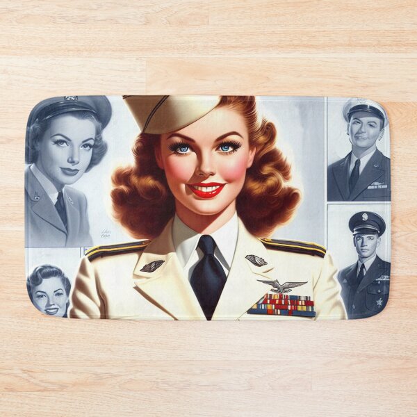 Item preview, Vintage Military Pin-up designed and sold by PulpVintage.