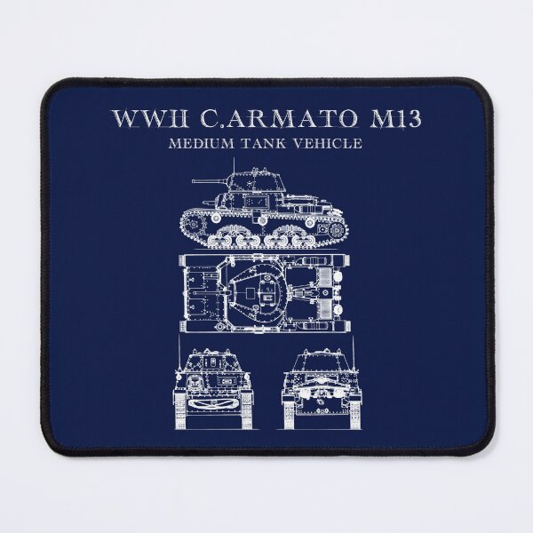 Item preview, Blueprints Italian Tank World War 2 designed and sold by Blok45.