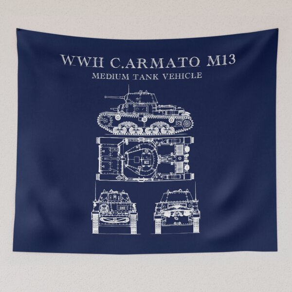 Item preview, Blueprints Italian Tank World War 2 designed and sold by Blok45.