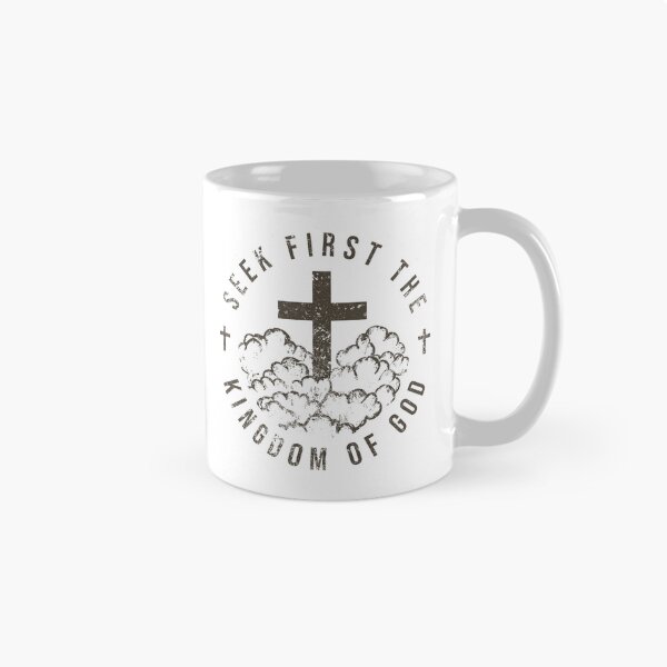 Item preview, Seek first the kingdom of God Christian Men Women designed and sold by medamrani.
