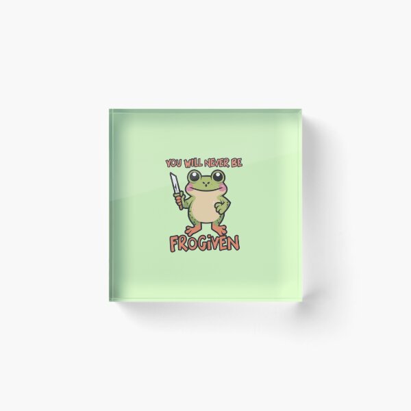 Item preview, You will never be Frogiven designed and sold by CosmicFreedom9.