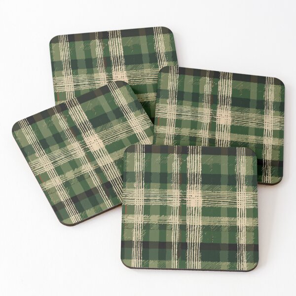 Item preview, Light green checkered pattern designed and sold by fr-star.