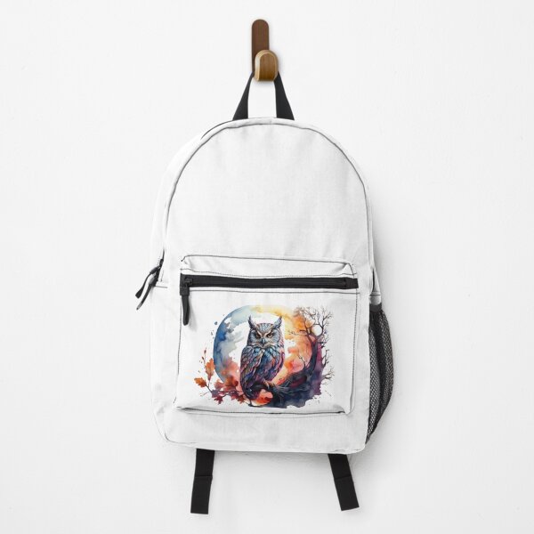 Artikelvorschau, Eine Eule als digitales Aquarell entworfen und verkauft von Rose Design & Photos.