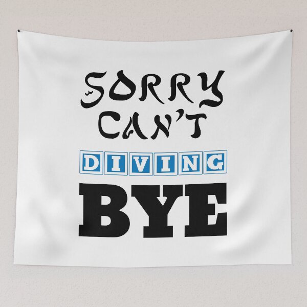 Item preview, sorry can't diving bye designed and sold by 101univers.
