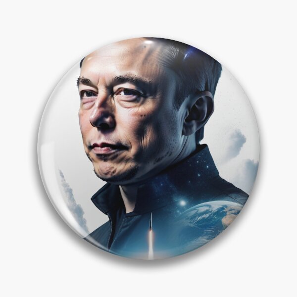Item preview, Elon the man of Space X designed and sold by Tadakatsu.