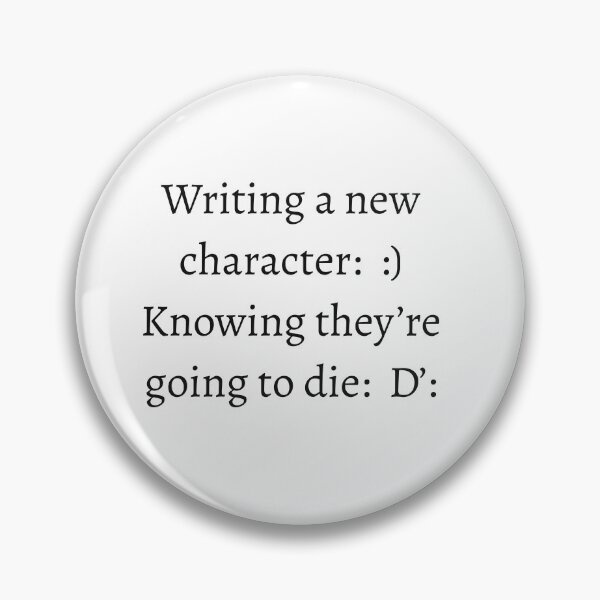 Item preview, Writing a new character - For Writers designed and sold by TilmanTrades.