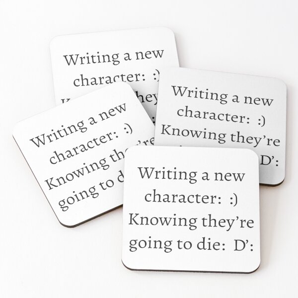 Item preview, Writing a new character - For Writers designed and sold by TilmanTrades.
