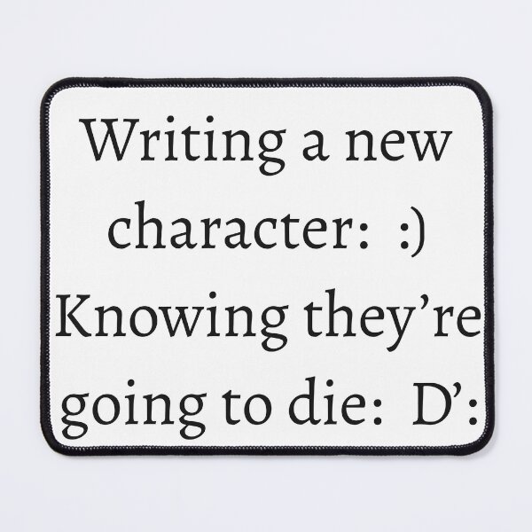 Item preview, Writing a new character - For Writers designed and sold by TilmanTrades.