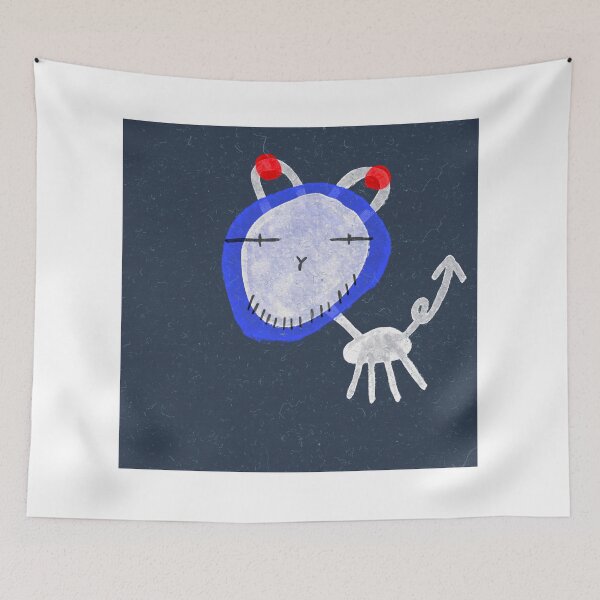 Item preview, The print 'Playful Cat with a Curled Tail' designed and sold by Mykola-Sychov.