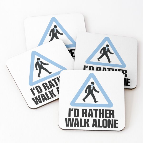 Item preview, I'd Rather Walk Alone - MC designed and sold by DFA.