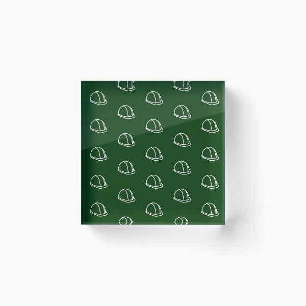 Item preview, Construction Worker Gift - Safety First Green Hard Hat - Construction Themed - For Skilled Trades and Tradesmen designed and sold by TheTradesStore.