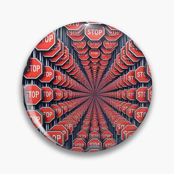 Item preview, Pause & Reflect: Stop Sign Pattern designed and sold by Rui Fernandes.
