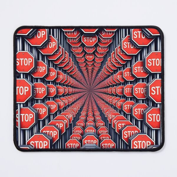 Item preview, Pause & Reflect: Stop Sign Pattern designed and sold by Rui Fernandes.