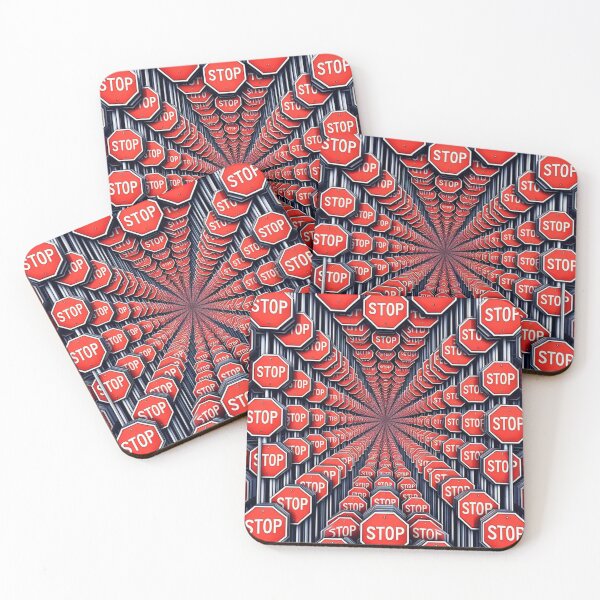 Item preview, Pause & Reflect: Stop Sign Pattern designed and sold by Rui Fernandes.