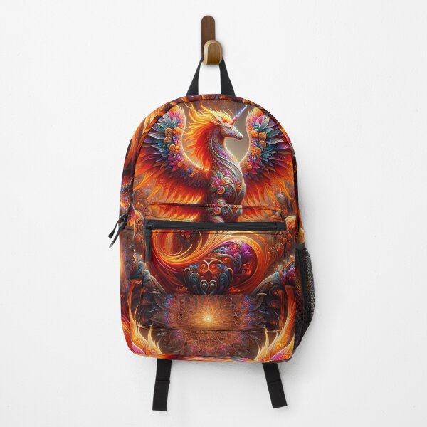 Item preview, Fantasy Phoenix Fire Unicorn 1 designed and sold by Fantasy Horseys.