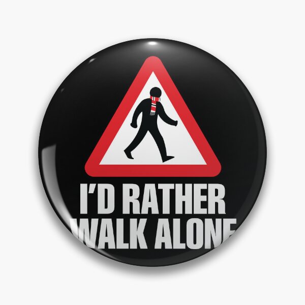 Item preview, I'd Rather Walk Alone - MU - white designed and sold by DFA.