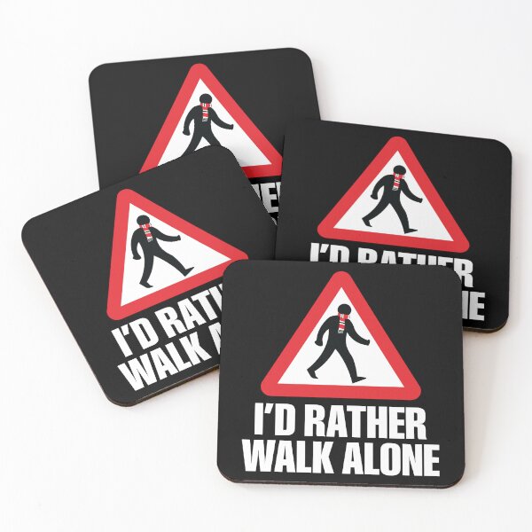 Item preview, I'd Rather Walk Alone - MU - white designed and sold by DFA.