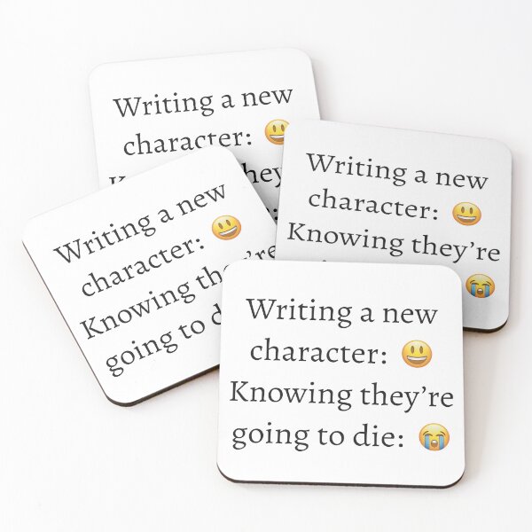 Item preview, Writing a new character - For Writers designed and sold by TilmanTrades.