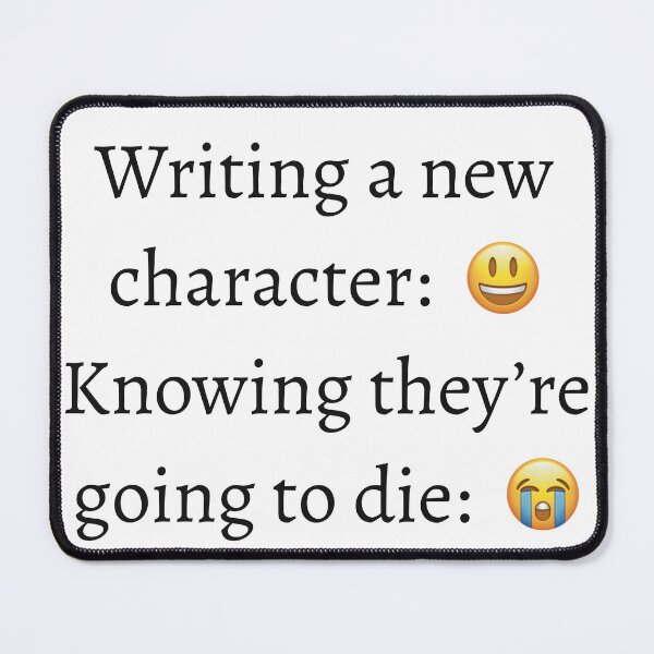Item preview, Writing a new character - For Writers designed and sold by TilmanTrades.