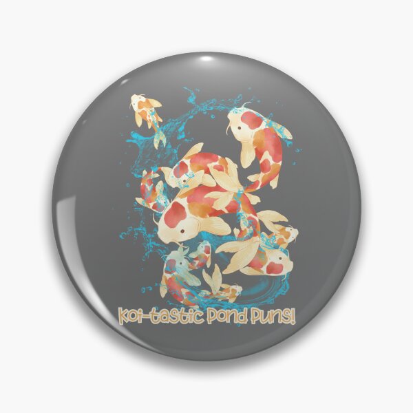 Item preview, Koi-tastic Pond Puns! designed and sold by aadamshopping.