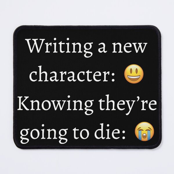 Item preview, Writing a new character - For Writers designed and sold by TilmanTrades.