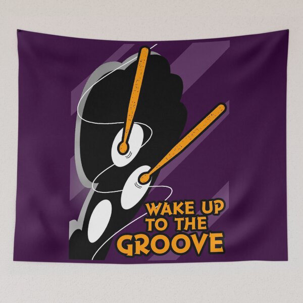 Item preview, Wake Up To the Groove designed and sold by MetallicaMaster.