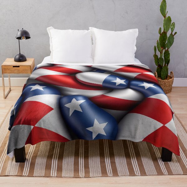 Item preview, Abstract American Stars And Stripes Pattern designed and sold by TheArtOfPat.