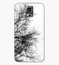 Black and White Trees Case/Skin for Samsung Galaxy