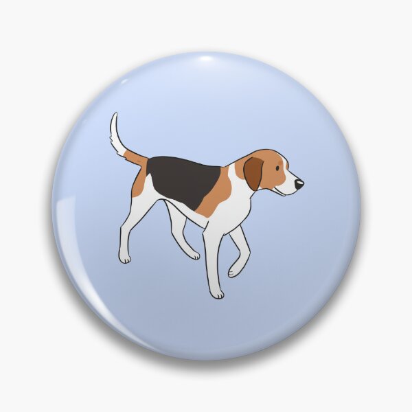Artikelvorschau, Niedliche Foxhound-Hundekunst entworfen und verkauft von Yaragold.