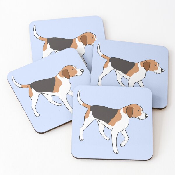 Item preview, Cute Foxhound dog art designed and sold by Yaragold.