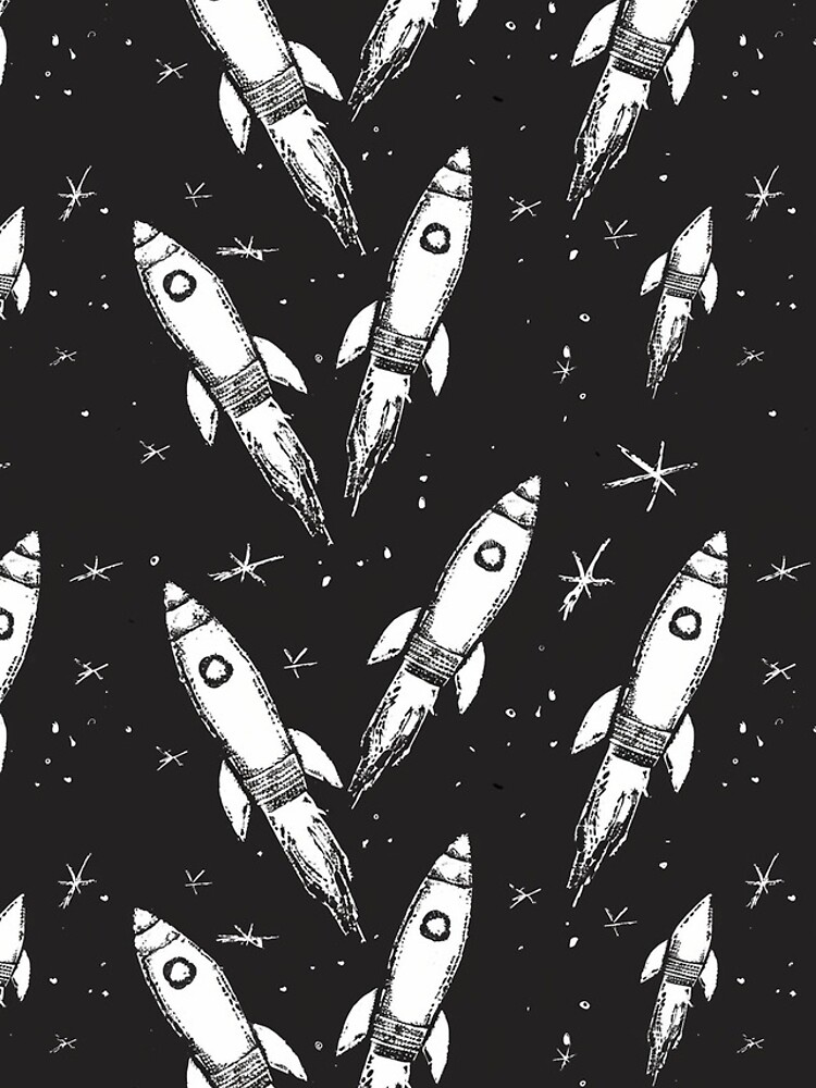 Thumbnail 4 of 4, Samsung Galaxy Phone Case, Space Rockets designed and sold by Alfredus.