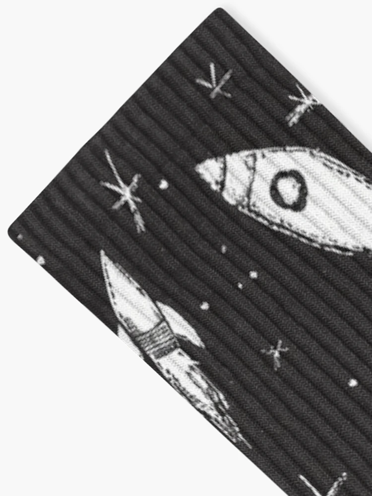 Thumbnail 2 of 5, Socks, Space Rockets designed and sold by Alfredus.