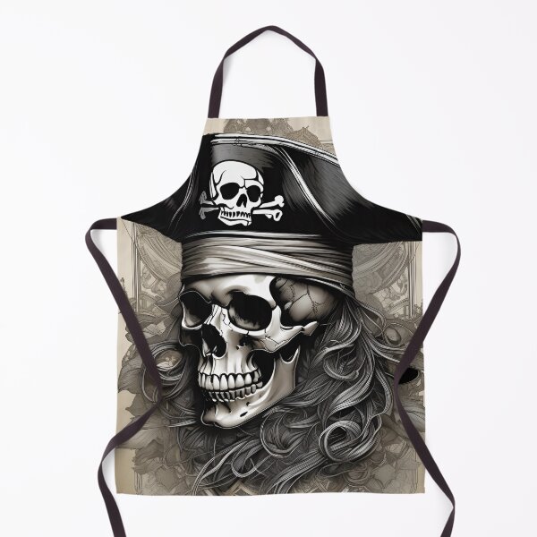 Item preview, Pirate Skull designed and sold by MatrixTattoo.