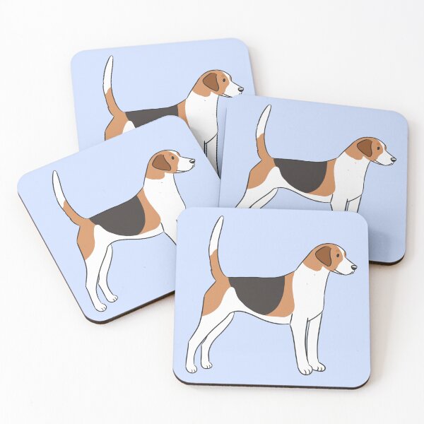 Item preview, Cute Foxhound dog art designed and sold by Yaragold.