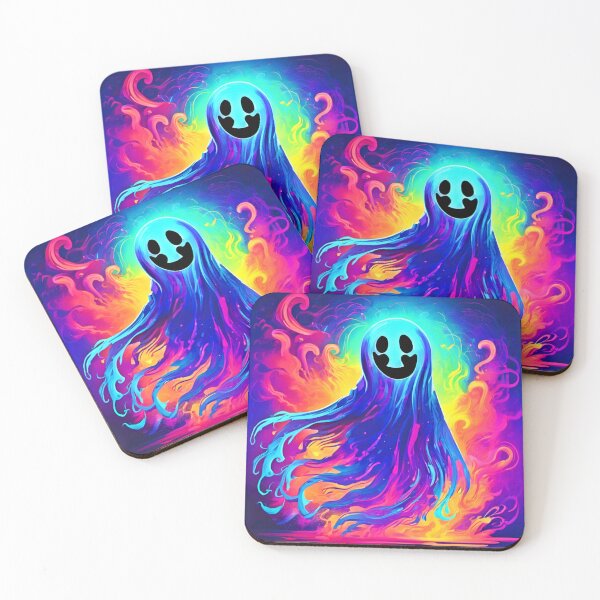 Item preview, Ethereal Ghost Art: Vibrant Haunting Creations designed and sold by Health And Fitness Posts e-Store.