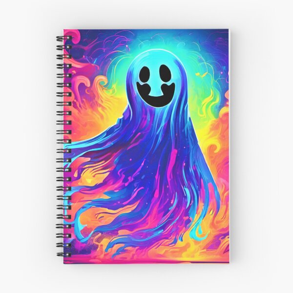 Item preview, Ethereal Ghost Art: Vibrant Haunting Creations designed and sold by Health And Fitness Posts e-Store.
