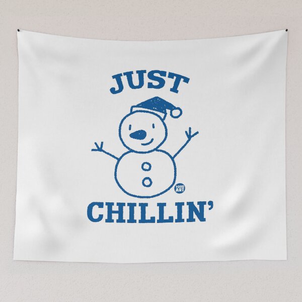 Artikelvorschau, JUST CHILLIN SNOWMAN entworfen und verkauft von TODD GOLDMAN.