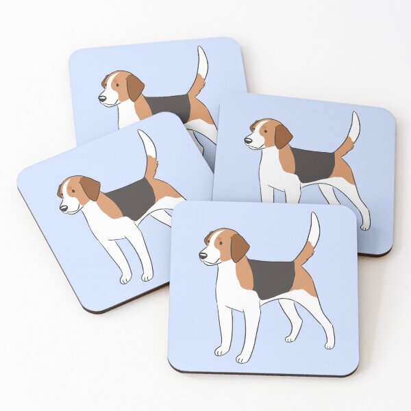 Item preview, Cute Foxhound dog art designed and sold by Yaragold.
