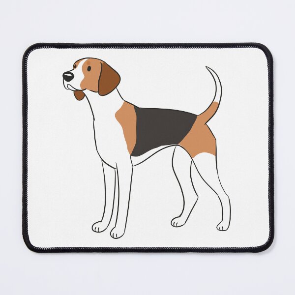 Item preview, Foxhound dog art designed and sold by Yaragold.