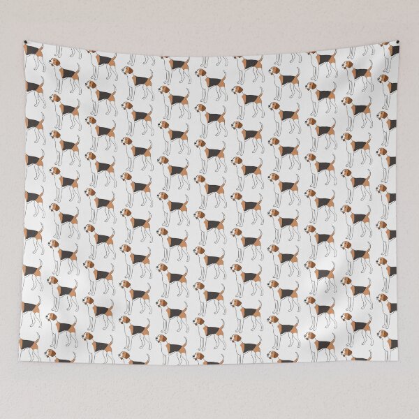 Item preview, Foxhound dog art designed and sold by Yaragold.