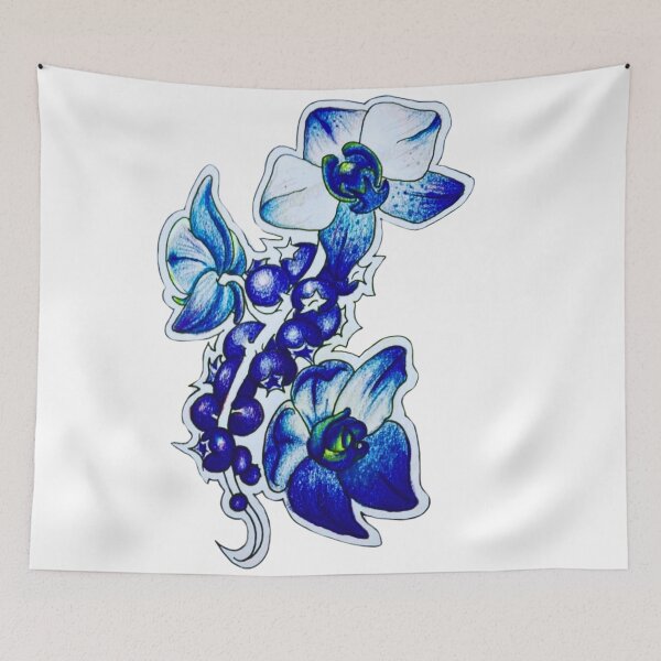 Artikelvorschau, Blaue Blumen entworfen und verkauft von BethanyLoraine.