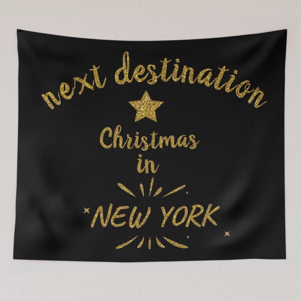 Item preview, next destination Christmas in New York designed and sold by asanaworld.