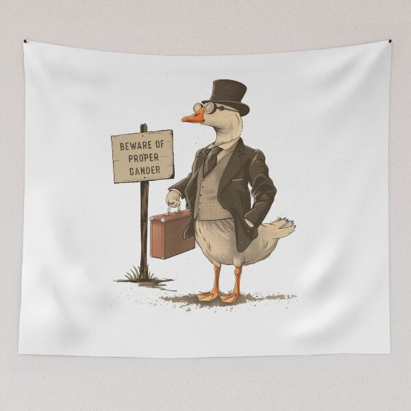 Item preview, Beware of Proper Gander designed and sold by GlowinUp Shop.