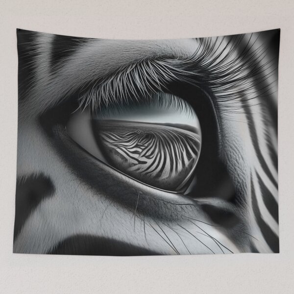 Item preview, ZEBRAS EYE designed and sold by johnnyssandart.