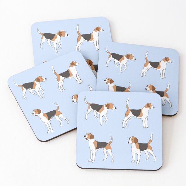 Item preview, Cute foxhound dog pack designed and sold by Yaragold.