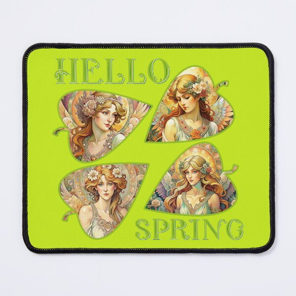 Item preview, Hello Spring designed and sold by CatCoconut-Art.